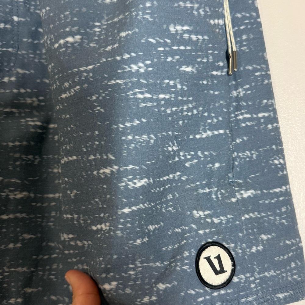 Vuori Men's Cape 6" Swim Short Cloud Slub - Picture 6 of 8